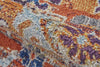 Feizy Bellini I3136 Orange/Blue Area Rug Lifestyle Image