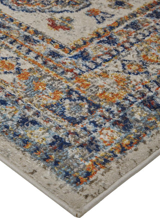 Feizy Bellini I3137 Blue/Orange Area Rug Lifestyle Image