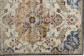 Feizy Bellini I3138 Gold/Blue Area Rug Lifestyle Image