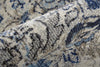 Feizy Bellini I39CQ Blue/Multi Area Rug Corner Image