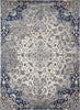 Feizy Bellini I39CR Ivory/Gray Area Rug main image