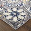 Feizy Bellini I39CR Ivory/Gray Area Rug Lifestyle Image