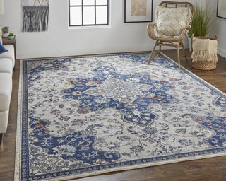 Feizy Bellini I39CT Navy Area Rug Lifestyle Image