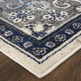 Feizy Bellini I39CT Navy Area Rug Lifestyle Image