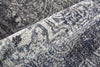 Feizy Bellini I39CV Gray/Blue Area Rug Corner Image