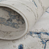 Feizy Indio 39GWF Ivory/Blue Area Rug Detail Image