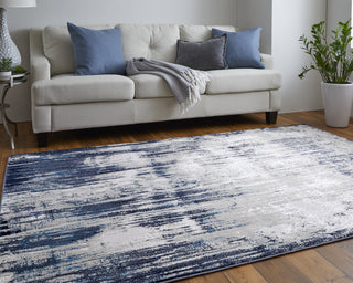 Feizy Indio 39GYF Beige/Blue Area Rug Lifestyle Image