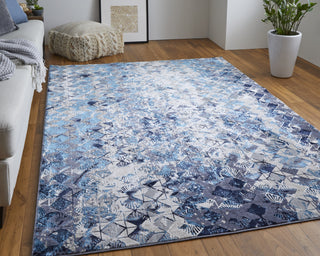 Feizy Indio 39H0F Blue Area Rug Lifestyle Image