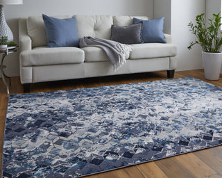 Feizy Indio 39H0F Blue Area Rug Lifestyle Image