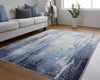 Feizy Indio 39H2F Blue/Beige Area Rug Lifestyle Image Feature