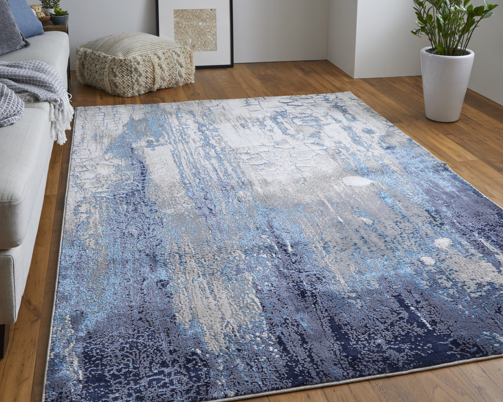 Feizy Indio 39H2F Blue/Beige Area Rug – Incredible Rugs and Decor