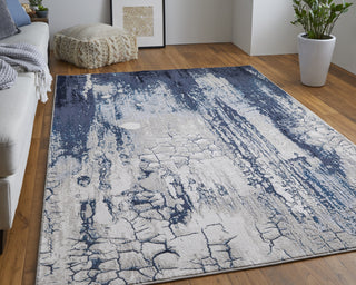 Feizy Indio 39H2F Blue/Beige Area Rug Lifestyle Image