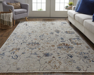 Feizy Kaia 39GPF Ivory/Multi Area Rug Lifestyle Image Feature