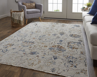 Feizy Kaia 39GPF Ivory/Multi Area Rug Lifestyle Image