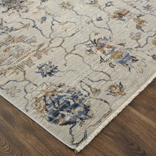 Feizy Kaia 39GPF Ivory/Multi Area Rug Lifestyle Image