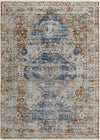 Feizy Kaia 39HWF Blue/Red Area Rug main image