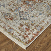 Feizy Kaia 39HWF Blue/Red Area Rug Lifestyle Image