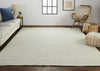 Feizy Keaton 8018F Gray Area Rug Lifestyle Image Feature