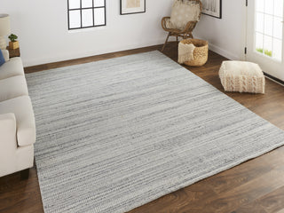 Feizy Keaton 8018F Silver Area Rug Lifestyle Image