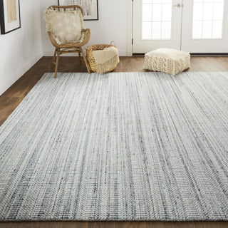 Feizy Keaton 8018F Silver Area Rug Lifestyle Image