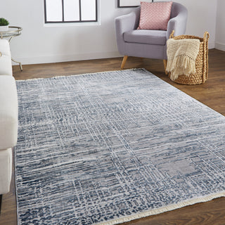 Feizy Kyra 3853F Gray/Ivory Area Rug Lifestyle Image