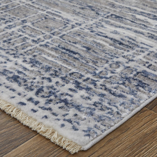 Feizy Kyra 3853F Gray/Ivory Area Rug Lifestyle Image