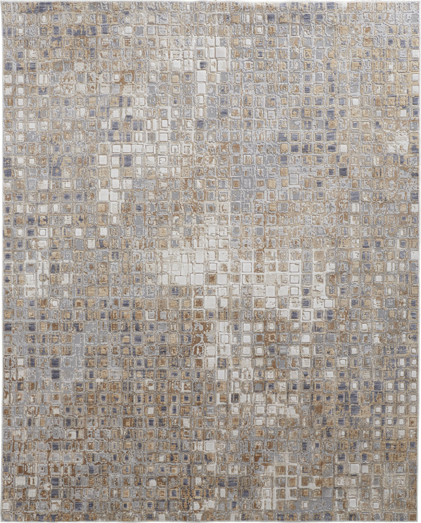 Feizy Laina 39G0F Beige/Gray Area Rug main image