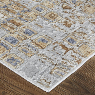 Feizy Laina 39G0F Beige/Gray Area Rug Lifestyle Image