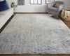 Feizy Laina 39G6F Gray/Beige Area Rug Lifestyle Image Feature