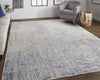 Feizy Laina 39G6F Gray/Beige Area Rug Lifestyle Image