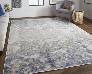 Feizy Laina 39G7F Blue/Beige Area Rug Lifestyle Image