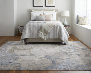 Feizy Laina 39G8F Blue/Multi Area Rug Lifestyle Image