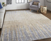 Feizy Laina 39G9F Blue/Beige Area Rug Lifestyle Image Feature