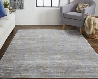 Feizy Laina 39GAF Beige Area Rug Lifestyle Image Feature