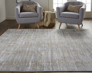 Feizy Laina 39GAF Beige Area Rug Lifestyle Image