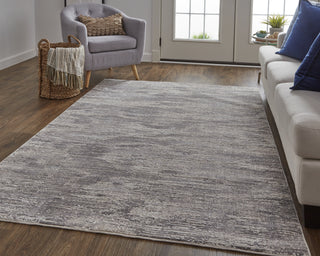 Feizy Lennon 39FYF Gray Area Rug Lifestyle Image