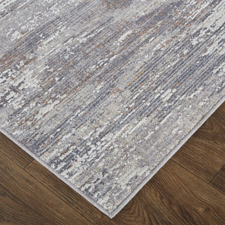 Feizy Lennon 39FYF Gray/Multi Area Rug Lifestyle Image