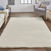 Feizy Luxe Velour 4506F Beige Area Rug Lifestyle Image Feature