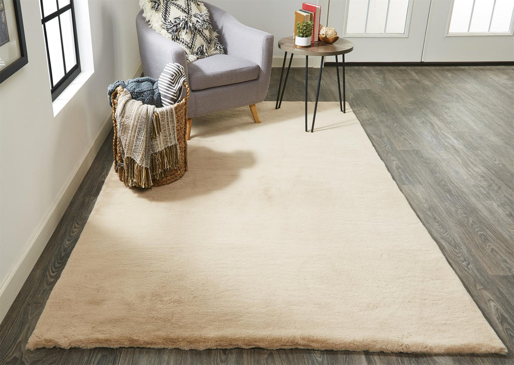 Feizy Luxe Velour 4506F Beige Area Rug Incredible Rugs and Decor