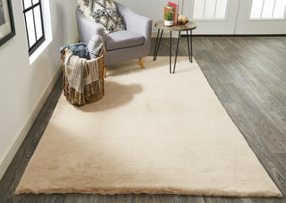 Feizy Luxe Velour 4506F Beige Area Rug Lifestyle Image