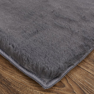 Feizy Luxe Velour 4506F Slate Area Rug Lifestyle Image