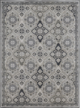 Feizy Macklaine 39FVF Silver/Black Area Rug main image