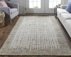 Feizy Maddox 8630F Charcoal/Brown Area Rug Lifestyle Image