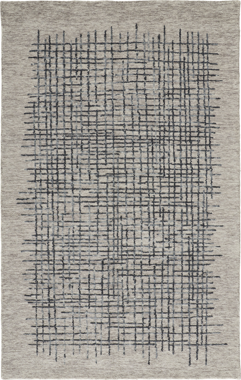 Feizy Maddox 8630F Gray/Charcoal Area Rug main image