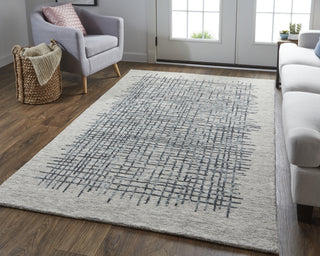 Feizy Maddox 8630F Gray/Charcoal Area Rug Lifestyle Image