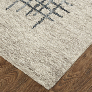 Feizy Maddox 8630F Gray/Charcoal Area Rug Lifestyle Image