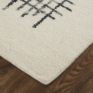 Feizy Maddox 8630F Ivory/Charcoal Area Rug Lifestyle Image