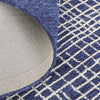 Feizy Maddox 8630F Blue/Ivory Area Rug Detail Image