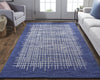 Feizy Maddox 8630F Blue/Ivory Area Rug Lifestyle Image