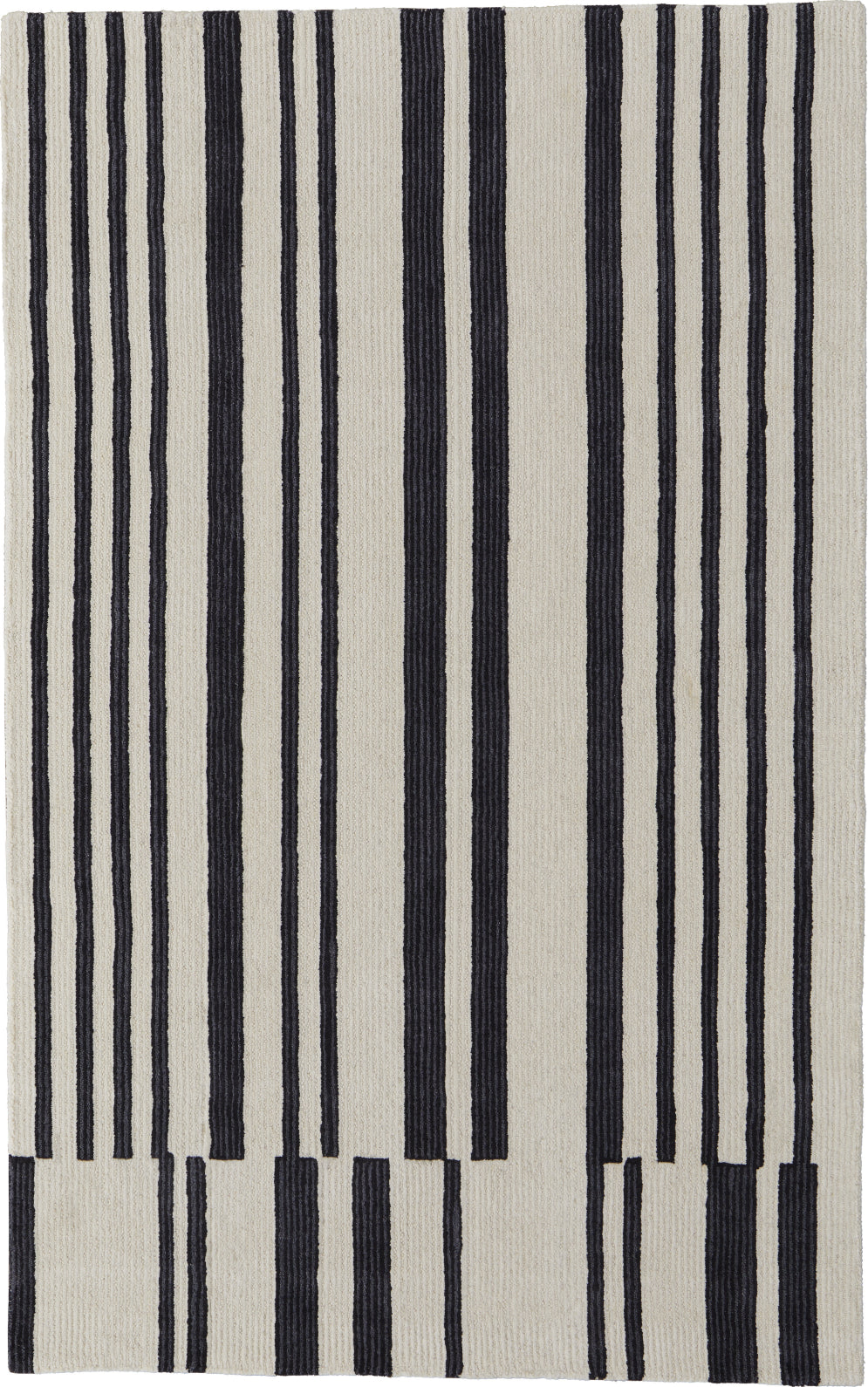 Feizy Maguire 8901F Ivory/Black Area Rug main image